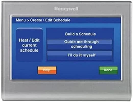 Playhardest Honeywell TH9320WF5003 Wi-Fi 9000 Color Touch Screen Programmable Thermostat, White with Extended 5-Year Warranty