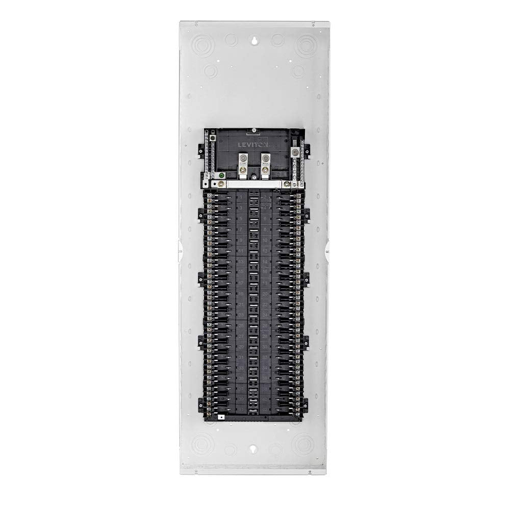 Leviton LP422-LPD 42 Space, 42 Circuit Indoor Load Center with Main Lugs, White